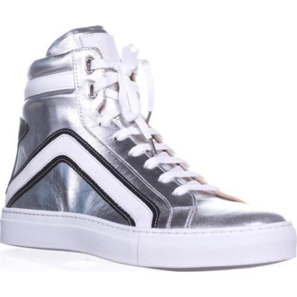 Belstaff Dillon High Top Fashion Sneakers - Picture 2 of 7